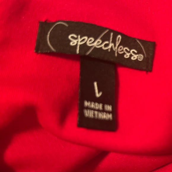 NWOT Speechless Red Sleeveless Dress - Picture 5 of 5